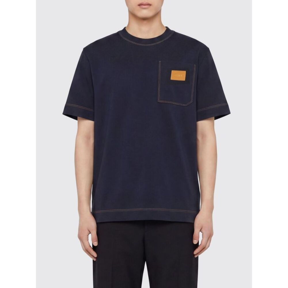 Fendi T-Shirt Men Blue